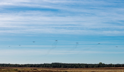 planes approaching ede for para droppings