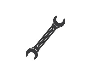 wrench vector illustration and icon of automotive repair