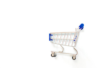 Shopping Concept on white background isolate