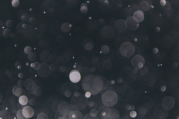 abstract sparkle bokeh light effect  with dark vintage background, abstract bokeh background