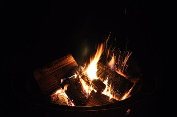 Obraz premium Cozy Campfire