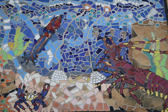 Mosaics and crabs