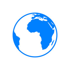 Globus und Hintergrund