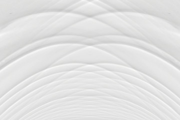 White background 3 d with elements of waves in a fantastic abstract design, the texture of the lines in a modern style for wallpaper. Light gray template for wedding ceremony or business presentation.