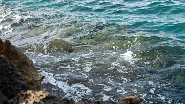 The Ionian Sea in autumn in beautiful mild colors