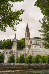 Fototapeta na wymiar Sanctuary of Our Lady of Lourdes