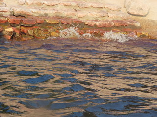 reflections in water