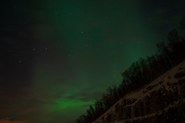 Naklejka premium Aurora Borealis in Norway