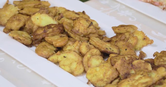 Crocchette fritte per antipasto ad un matrimonio