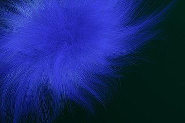 Obraz premium Artistic look abstract of fur, dreamy background. Closeup, 3D rendering & illustration.