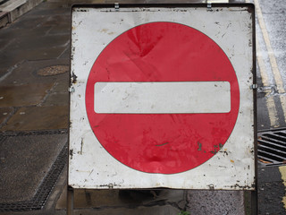 no entry sign