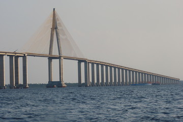 Obraz premium bridge in the fog