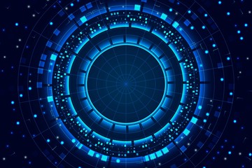 ABSTRACT FUTURISTIC TECHNOLOGY BACKGROUND