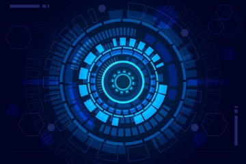 ABSTRACT FUTURISTIC TECHNOLOGY BACKGROUND