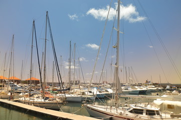 Obraz premium Marina La Gomera 