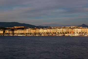 Geneva. Evening