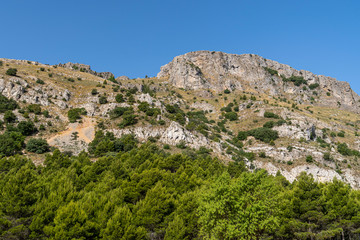 Montcabrer peak, Cocentaina.