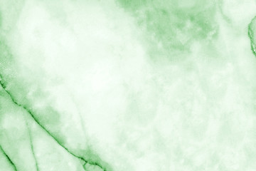 Obraz premium Green marble pattern texture abstract background / texture surface of marble stone from nature / can be used for background or wallpaper / Closeup surface marble stone wall texture background.