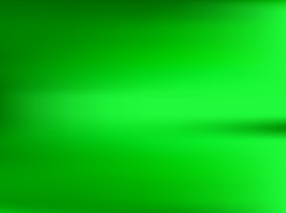 The background is a green gradient. Wavy design. Template for presentations, Wallpapers, business cards. Vector illustration