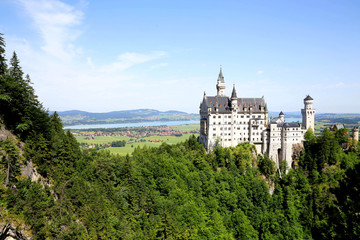 Fototapeta na wymiar Schloss im Grünen
