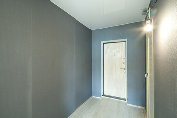 Russia, Moscow- June 23, 2018: interior room apartment. standard repair decoration in hostel