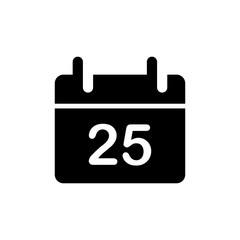 icon calendar 25