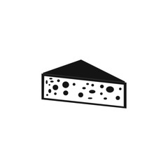 piece of cheese icon. Element of farm for mobile concept and web apps. Icon for website design and development, app development. Premium icon