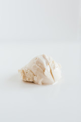 Fototapeta na wymiar Vanilla Flavored Gelato Ice Cream Scoop