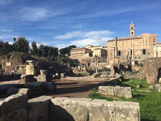 roman forum rome italy
