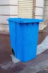 Blue Bin Curb