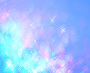 Blue background with glow