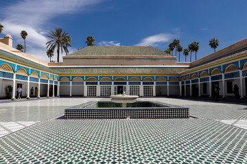 Back Courtyard Of The Bahia Palace | Marrakesh, Morocco