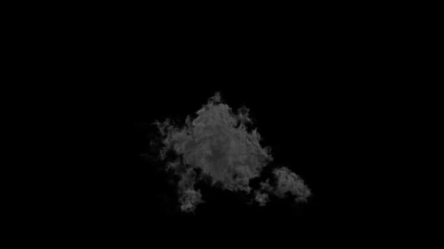 Spiky Explosion with Alpha Channel
