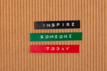 Inspire someone today