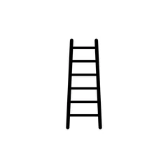 Deurstickers ladder icon trendy © jambronk