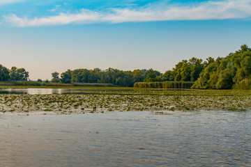 Dnieper floods on the Dnieper River