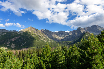 View of the Tatras mountains. Poland