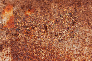 rusty surface with orange-brown shades\abstract background