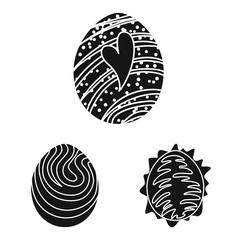 Isolated object of fantastic and cute logo. Set of fantastic and magic stock symbol for web.