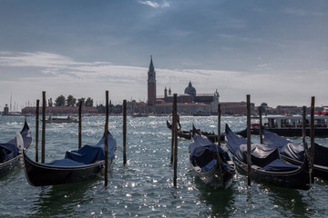 Fototapeta na wymiar Famous and historic Venice in Italy