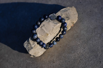 Natural stone bracelet,hand made jewerly