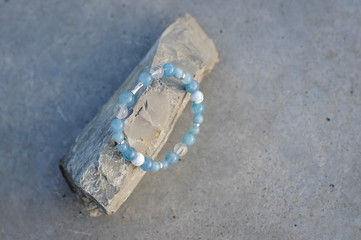 Natural stone bracelet,hand made jewerly