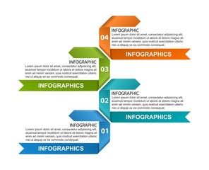 Options infographics template. Infographics for business presentations or information banner.