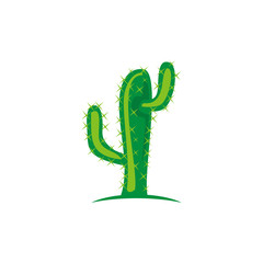 simple green cactus clip art