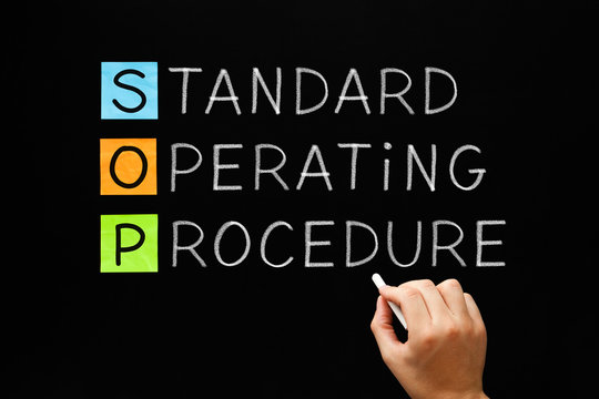 SOP Standard Operating Procedure Concept