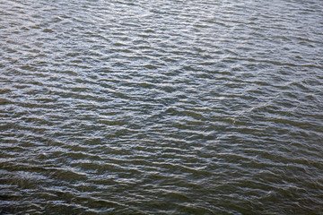 Water surface with ripples