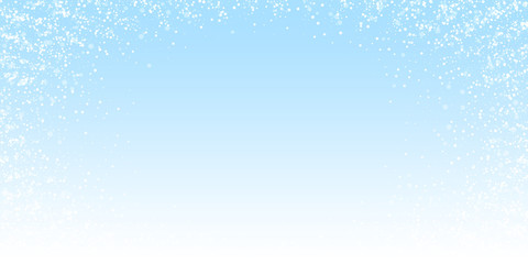 Fototapeta premium Magic stars Christmas background. Subtle flying sn