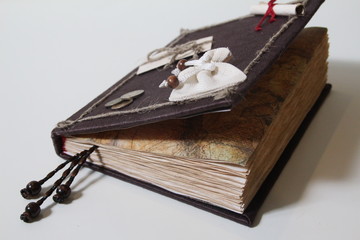 old book with bookmark