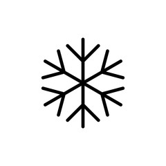 snowflake icon trendy