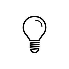 bulb lamp icon